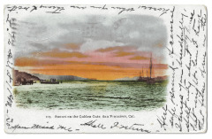 Sunsent on the Golden Gate