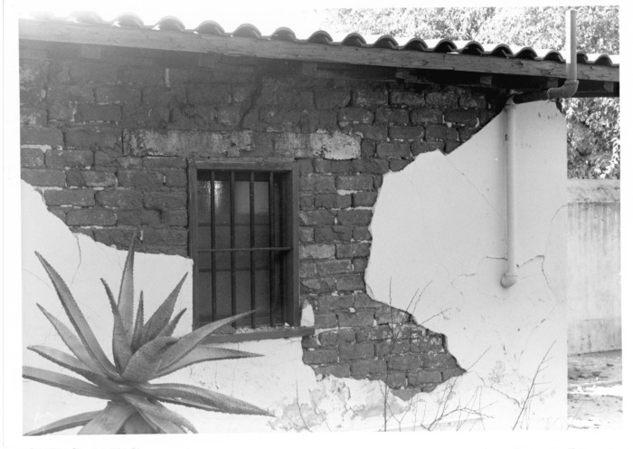 Pico Adobe, one day after earthquake