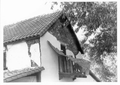 Pico Adobe, one day after earthquake