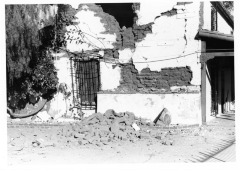 Pico Adobe, one day after earthquake