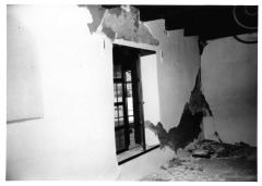 Pico Adobe, one day after earthquake
