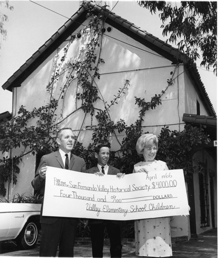 Andres Pico Adobe - San Fernando Valley Elementary School donation