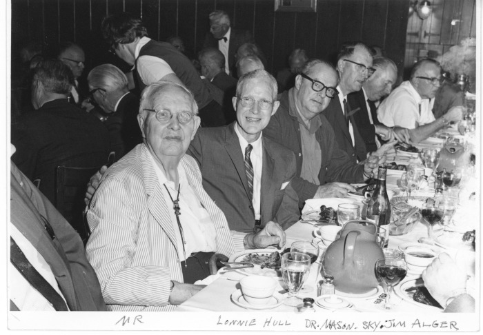 Mark Harrington, Lonnie Hull, Dr. Mason, and Jim Alger