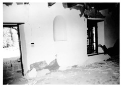 Pico Adobe, one day after earthquake