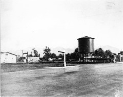Southern Pacific Water Tank at San Fernando, California