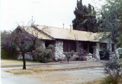 Stone house in San Fernando, June 1976