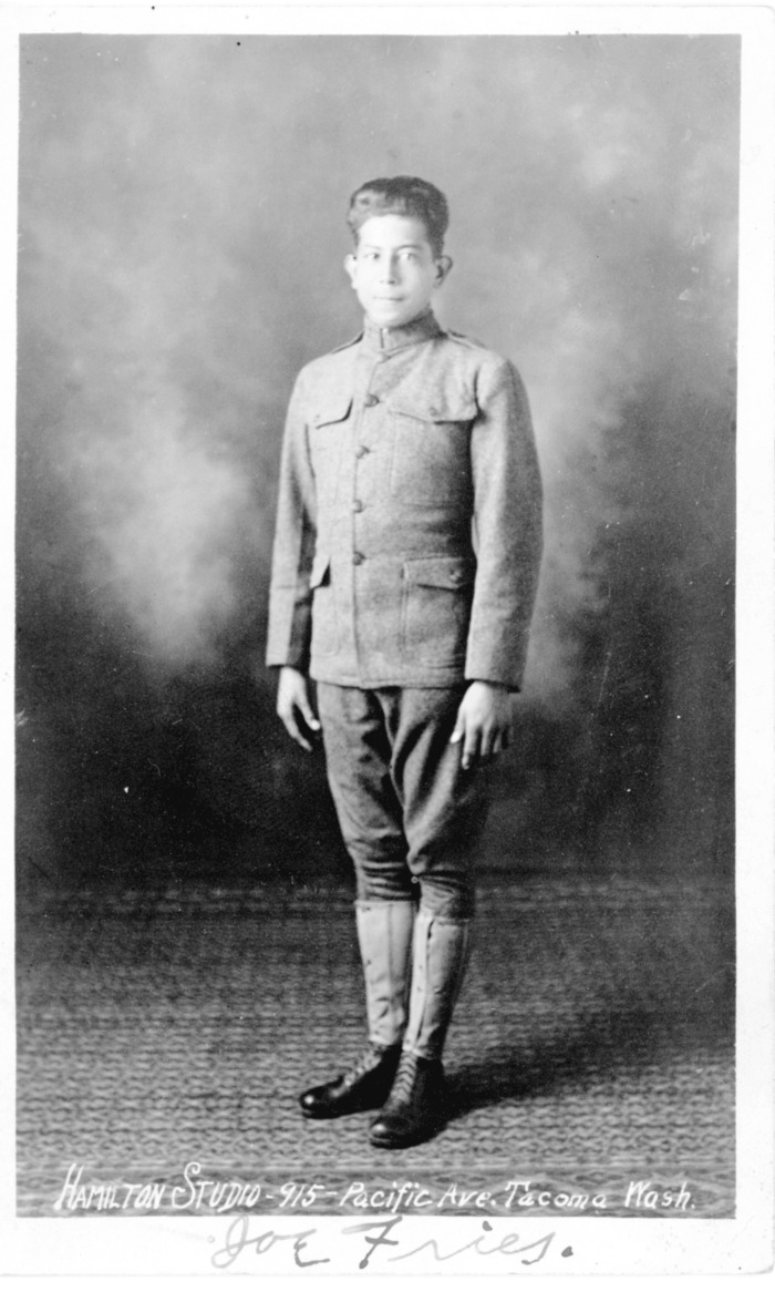 World War I - Joe Fries from San Fernando, a friend of Irene Lyon