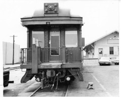Van Nuys, CA -Southern Pacific Railroad car - railroad station, Van Nuys - Van Nuys Blvd. and Chatsworth Park branch