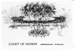 Van Nuys, CA - Court of Honor at Birmingham Stadium