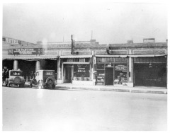 San Fernando, CA - Lopez Building - Lopez Building was on the west side of San Fernando Road between Brand and Maclay - Kress Building is presently located there