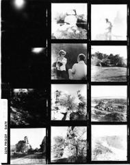 Chatsworth, CA - View of Valley from Chatsworth Hills - Santa Susana Mountains pass - Proof sheet of ten pictures