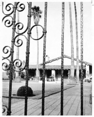 North Hollywood, CA - Campo de Cahuenga - Entrance, looking through gate
