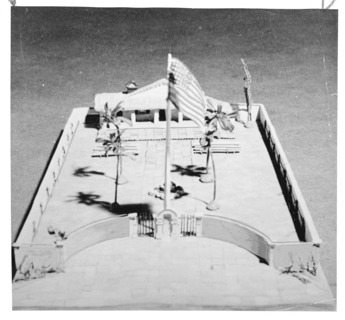North Hollywood, CA - Campo de Cahuenga - Model of proposed Campo buildings