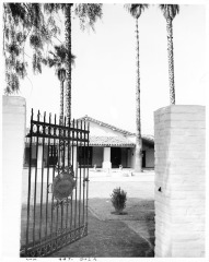 North Hollywood, CA - Campo de Cahuenga - Entrance to Campo through open gate