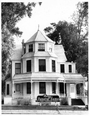 San Fernando, CA - Morey Funeral Home - Maclay Theological Seminary - Maclay, Charles - Victorian architecture - Built in 1880s by Charles Maclay as a faculty house for the Maclay Theological Seminary