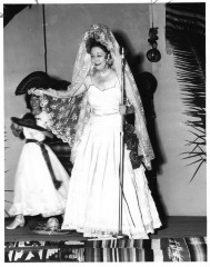 San Fernando, CA - San Fernando Fiesta - Mantilla banquet - Poppy Wichner Scott, Mistress of Ceremonies