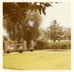 North Hollywood, CA - Campo de Cahuenga - Color photo showing grounds viewed from building