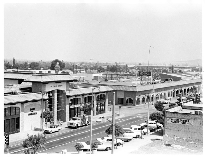 San Fernando, CA - Business district - Retail area located at San Fernando Road and Brand Blvd.
