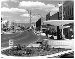 San Fernando, CA - San Fernando Mall - A view of the San Fernando Mall area after redevelopment