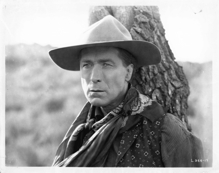 William S. Hart - Actor - From Malley of the Mounted (sic)