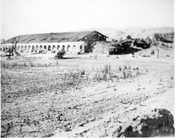 Mission Hills, CA - San Fernando Mission in ruins