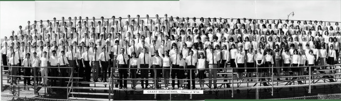 Collection Item Van Nuys, CA - Grant High School - Class picture of W'-66