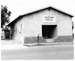 San Fernando, CA - El Calvario Church - 1323 Woodworth, where Rev. Espinoza began his ministry by directing services before becoming pastor in 1935