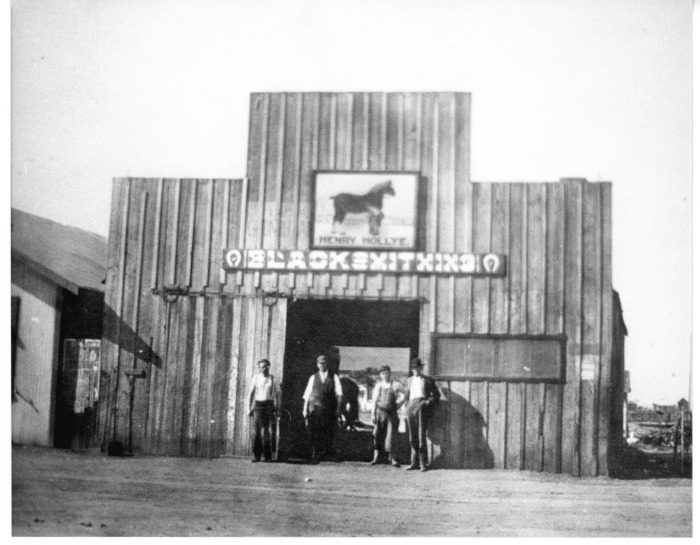 San Fernando, CA - Henry Hollye blacksmith shop