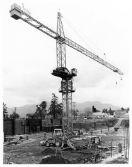 San Fernando, CA - San Fernando Court House - Foundation for court house being built
