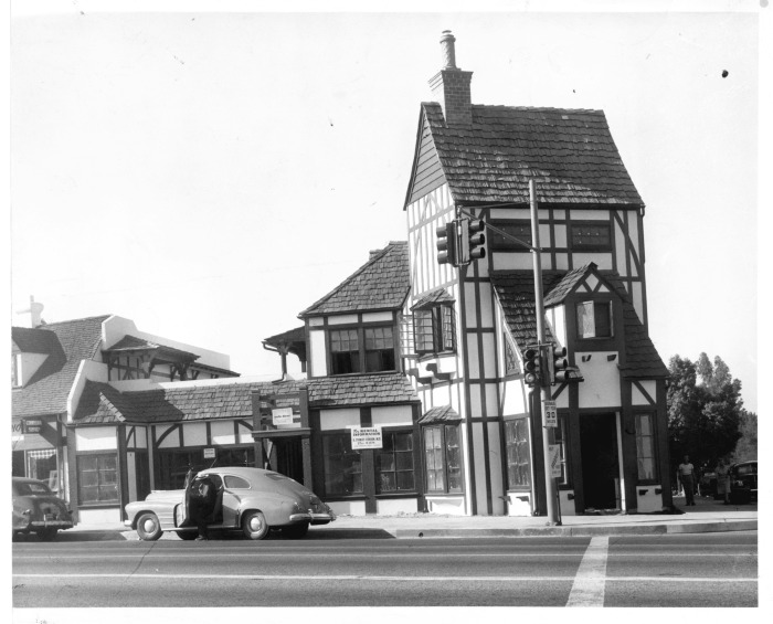 Encino, CA - Stanley Gordon Medical Building - New $130,000 medical building at Ventura Blvd. and Genesta Street - The three story structure is of English Normandy design