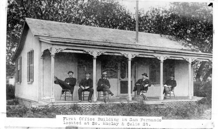 San Fernando, CA - 1st office building in San Fernando - Located at South Maclay Ave. and Celis St.