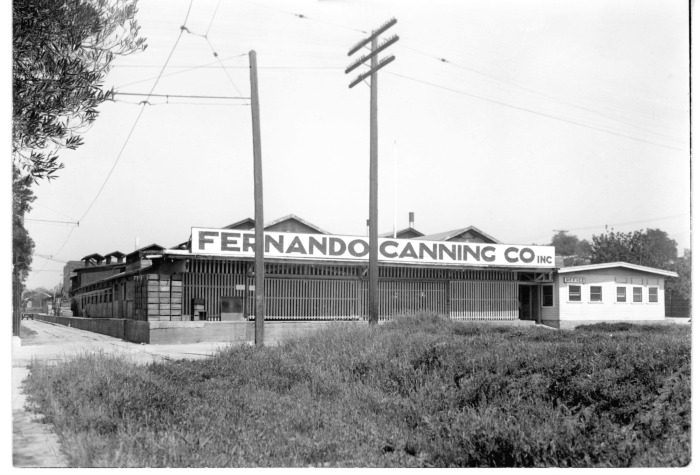 San Fernando, CA - Fernando Canning Co. - Front view of San Fernando Canning Company