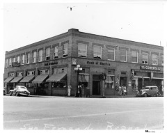 San Fernando, CA - Porter Hotel - Located at San Fernando Road and Brand Blvd. Also located in the building was the Bank of America and Cohen's Department Store