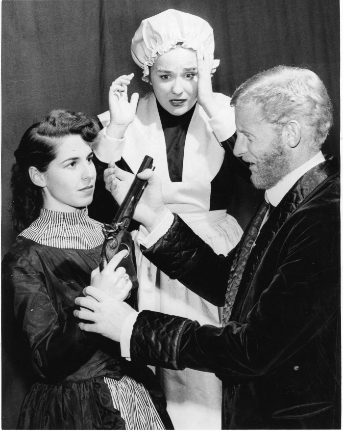 Tom Rogers as George Tessman in production of Hedda Gabler