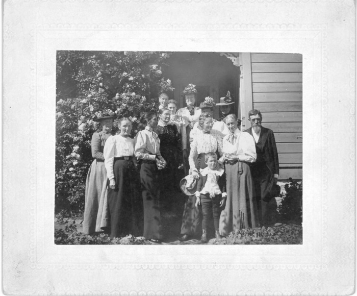 Ladies Aid meeting, Burbank, California