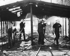 Garage fire
