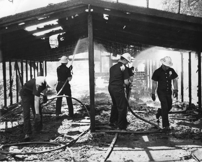 Garage fire