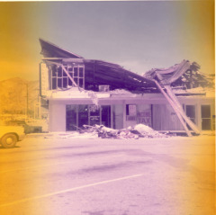 Earthquake Damage, San Fernando, Blue Chip Stamps Store