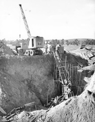 Concrete Ditch Pouring