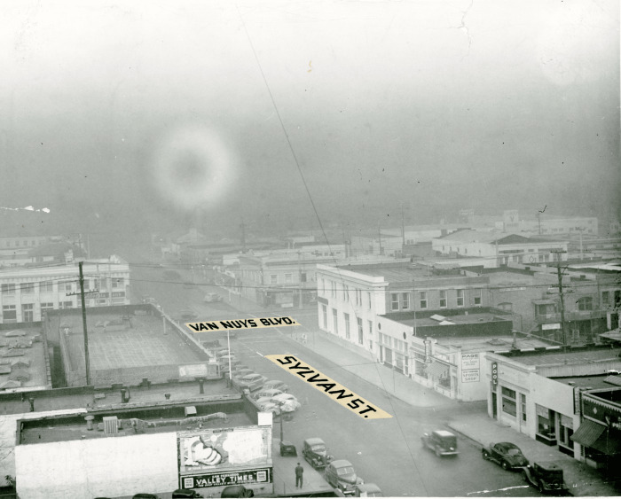 Van Nuys Blvd. and Sylvan St., Van Nuys, California