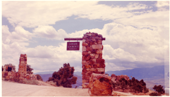 California tour, Geiger Lookout