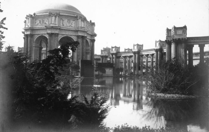 Palace of Fine Arts, San Francisco 1915, Bernard Maybrech (Maybeck?), Architect