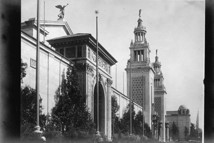 Portal Palace, Liberal Arts, Italian, San Francisco 1915, Towers by George Kelham, Architect