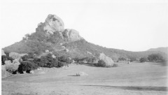 Mitten Rock, Malibu Mountains